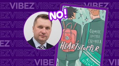 Księgarnia musi zapłacić za sprzedawanie "Heartstoppera". Czarnek świętuje