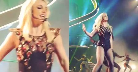 Britney ŚPIEWA Z PLAYBACKU?