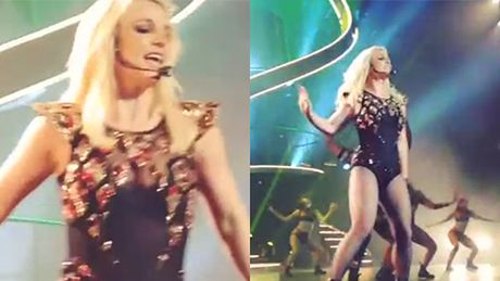 Britney ŚPIEWA Z PLAYBACKU?