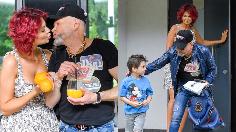 Krzysztof Rutkowski chwali się owocem związku z Mają Plich, synem Krzysztofem Juniorem