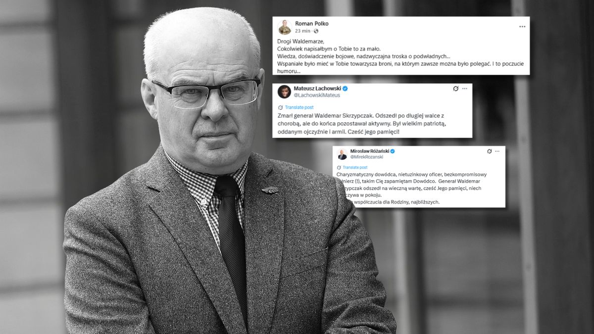 Nie żyje gen. Skrzypczak