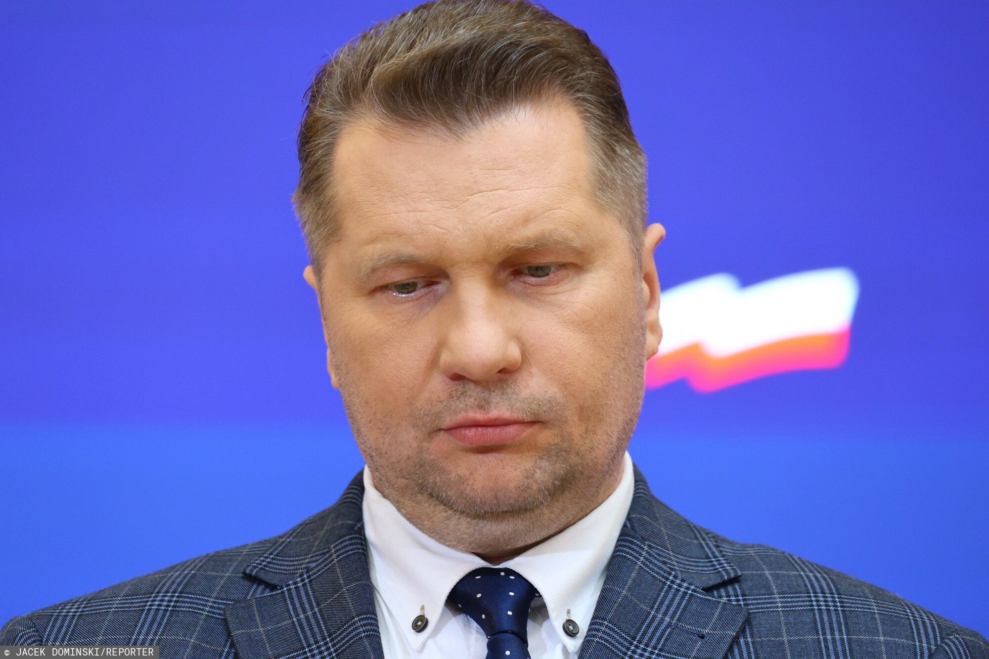 Minister kultury i edukacji Przemysław Czarnek
