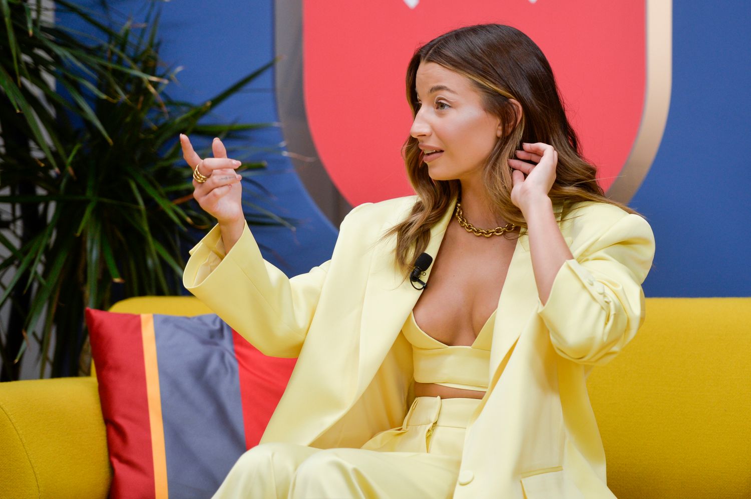 Julia Wieniawa na premierze swojej debiutanckiej płyty Omamy