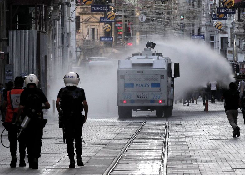 Zamieszki na placu Taksim w Stambule