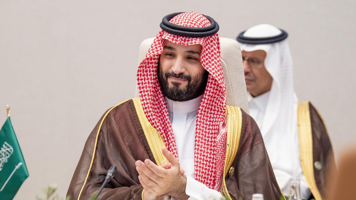 Na zdjęciu premier Arabii Saudyjskiej książę Muhammad ibn Salman