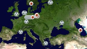 Jubileusz i świetny bilans "Lewego" w Europie. Zobacz mapę trafień Polaka (grafika)