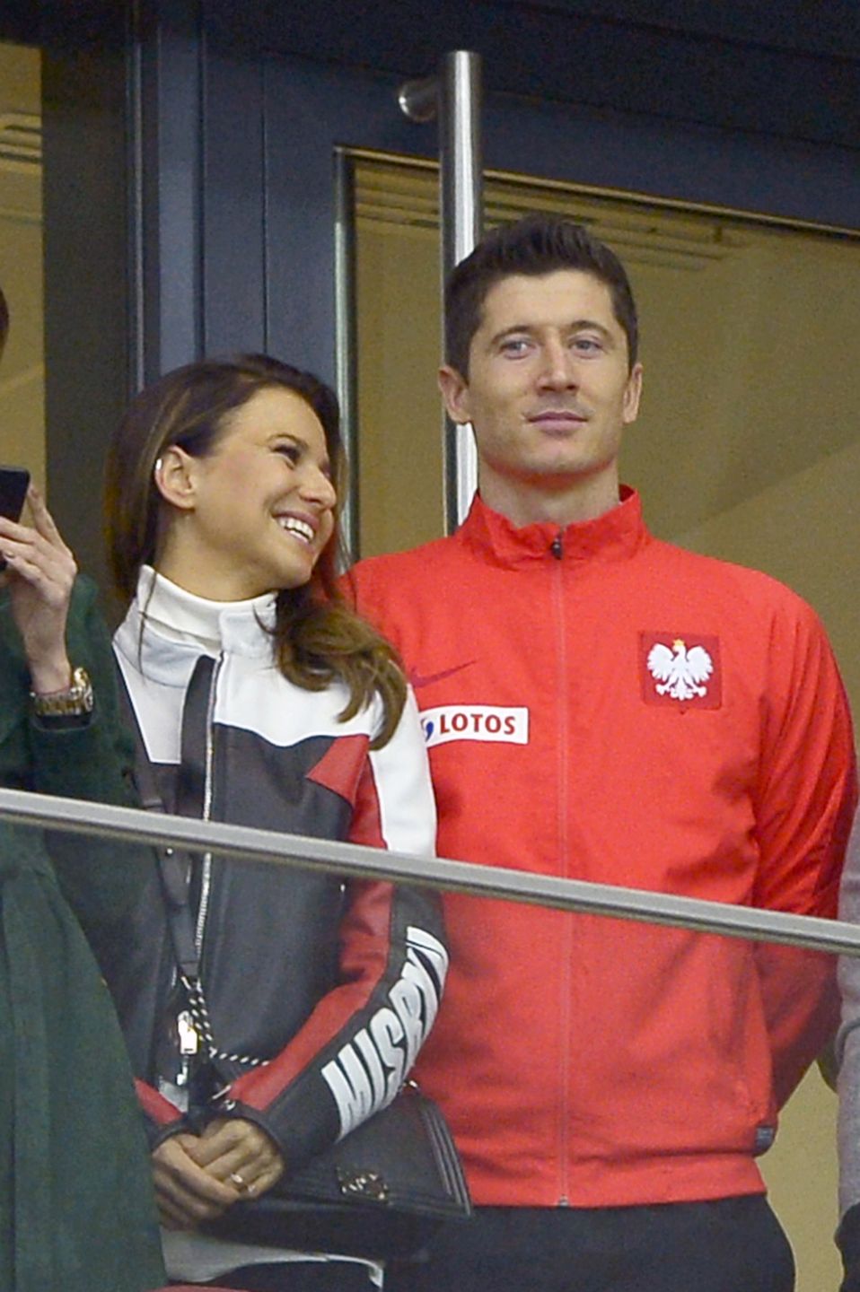 Robert Lewandowski i Anna Lewandowska