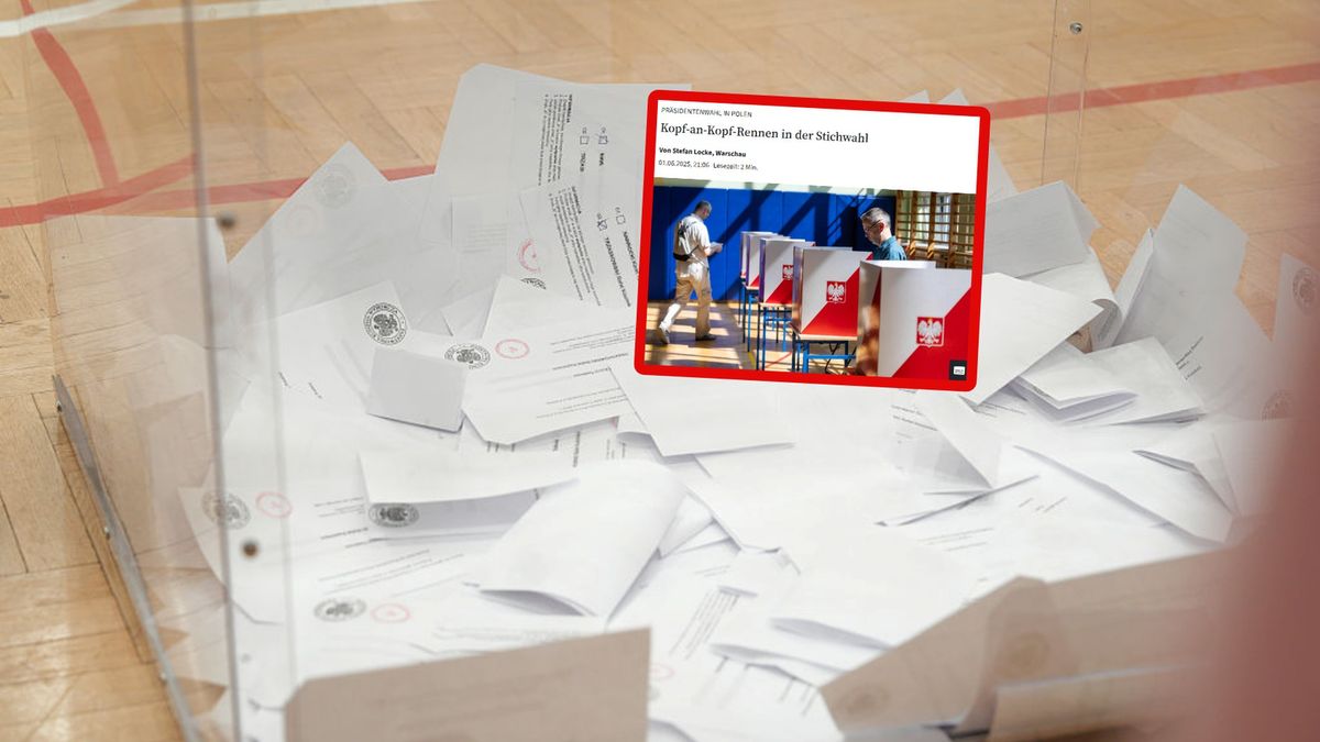 Niemcy piszą o wynikach exit poll wyborów w Polsce.