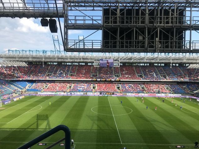 Trybuny stadionu Wisły (fot. Maciej Kmita)