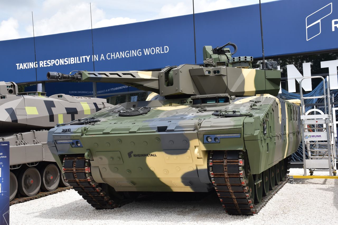 KF51 Lynx will replace the VCC-80 Dardo infantry fighting vehicles.