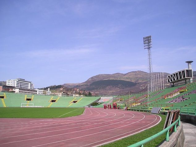 Olimpijski Stadion Kosevo - domowy obiekt FK Sarajewo (źródło: Wikipedia)