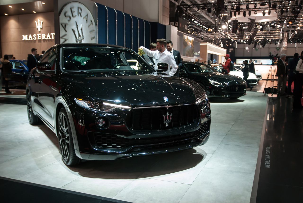 Maserati Levante w edycji Nerissimo.