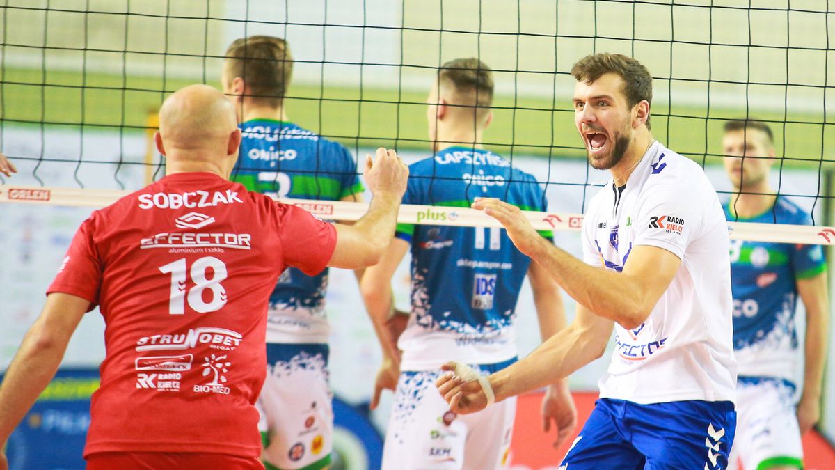 Zdjęcie okładkowe artykułu: WP SportoweFakty / Tomasz Fąfara / Jakub Wachnik po wygranej akcji