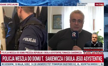 Prokuratura wszczęła śledztwo w sprawie interwencji policji u Tomasza Sakiewicza