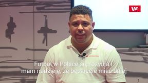 Ronaldo o transferach do Valladolid: Musiałbym sprzedać klub, żeby móc kupić Piątka albo Lewandowskiego