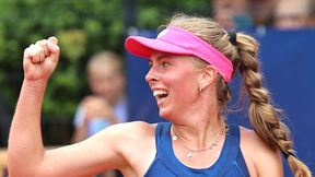 Tenis. WTA Praga: Magdalena Fręch wygrała bitwę z Arantxą Rus. Pierwszy ćwierćfinał Polki