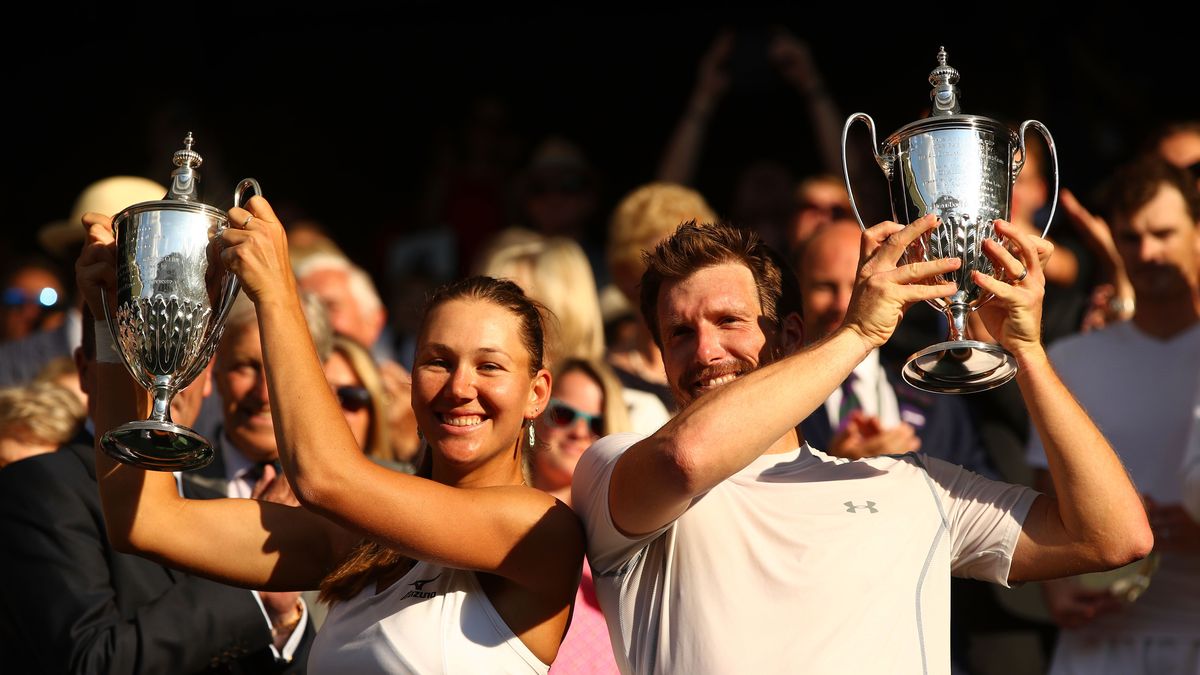 Zdjęcie okładkowe artykułu: Getty Images / Clive Brunskill / Na zdjęciu: Nicole Melichar i Alexander Peya, mistrzowie Wimbledonu 2018 w mikście