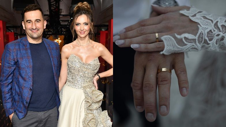 Marcela Leszczak i Misiek Koterski WZIĘLI ŚLUB. Do sieci trafiło zdjęcie z ceremonii. "Stało się" (FOTO)