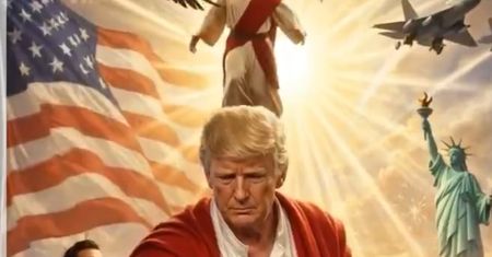 Iran kpi z Trumpa. Odpowiedzieli mu filmem z Jezusem