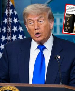 Prezydent Trump reklamuje perfumy. Złoty flakon za 249 dolarów
