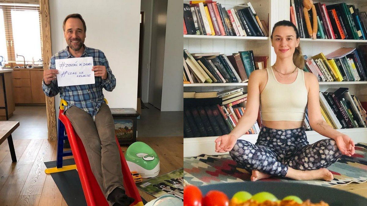 Łukasz Nowicki urządził z żoną dom pod Warszawą