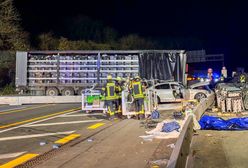 Staranował 50 aut na niemieckiej autostradzie. Jest wyrok sądu
