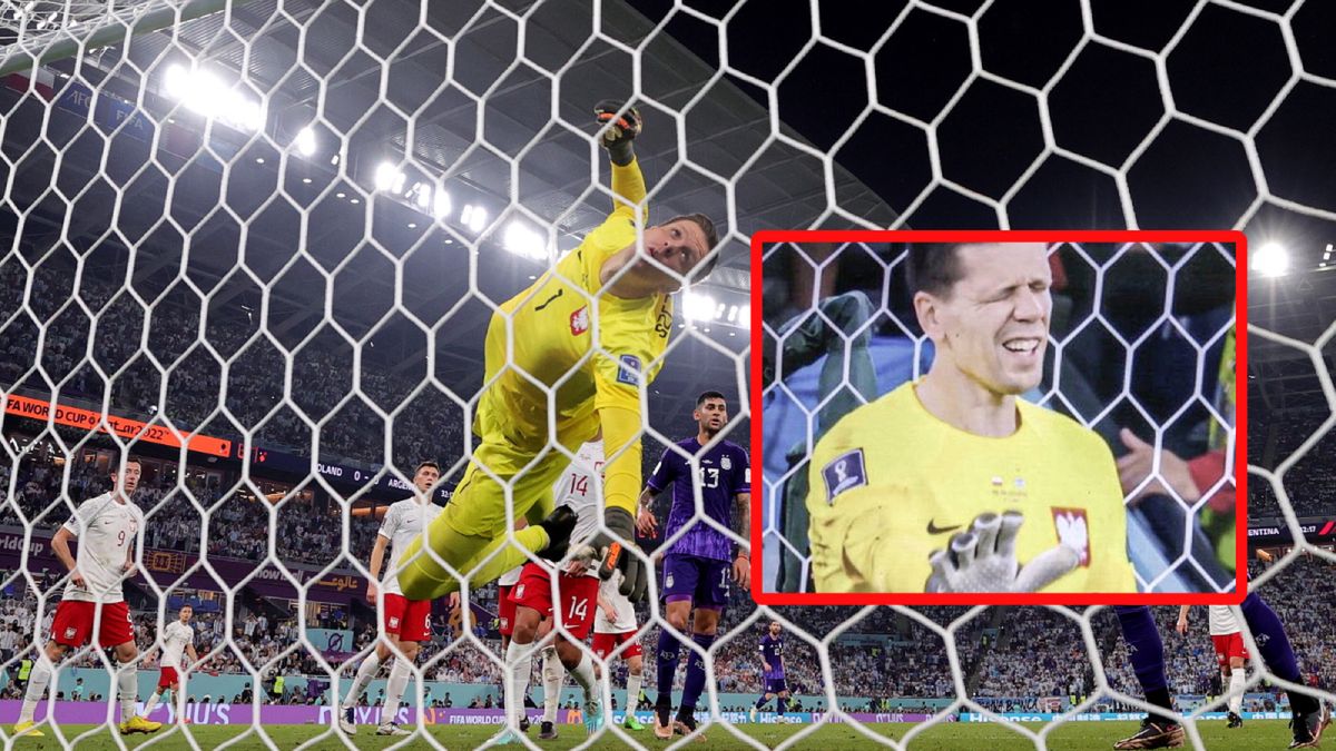 Twitter / PAP/EPA / Zdjęcie: Wojciech Szczęsny uspokaja kolegów