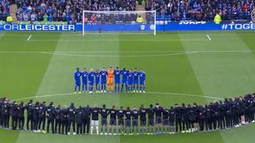 Wzruszająca minuta ciszy przed meczem Leicester. Nie obyło się bez łez (wideo)