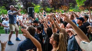 Peja wystąpił na Blok Feście. Przyszły tłumy na darmowy koncert poznańskiego rapera
