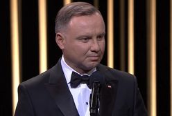 Andrzej Duda przemawiał na gali. "Denerwujemy się, jak ktoś nie uważa go za Polaka"