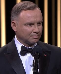 Andrzej Duda przemawiał na gali. "Denerwujemy się, jak ktoś nie uważa go za Polaka"