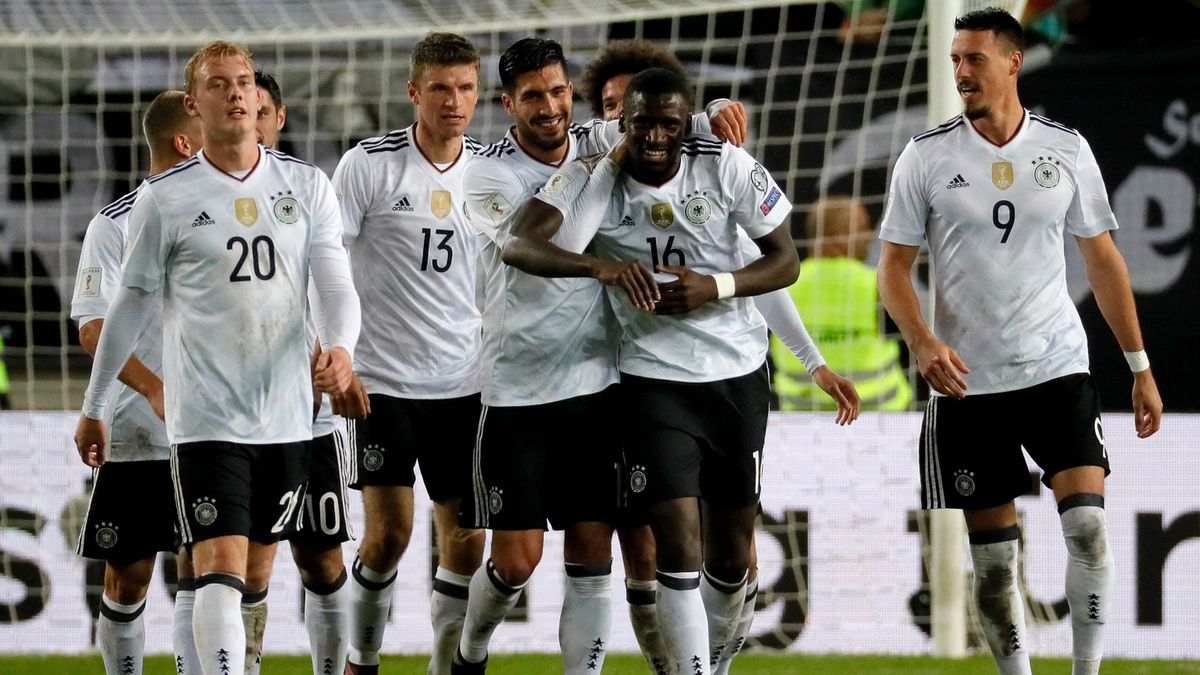 Radość piłkarzy reprezentacji Niemiec