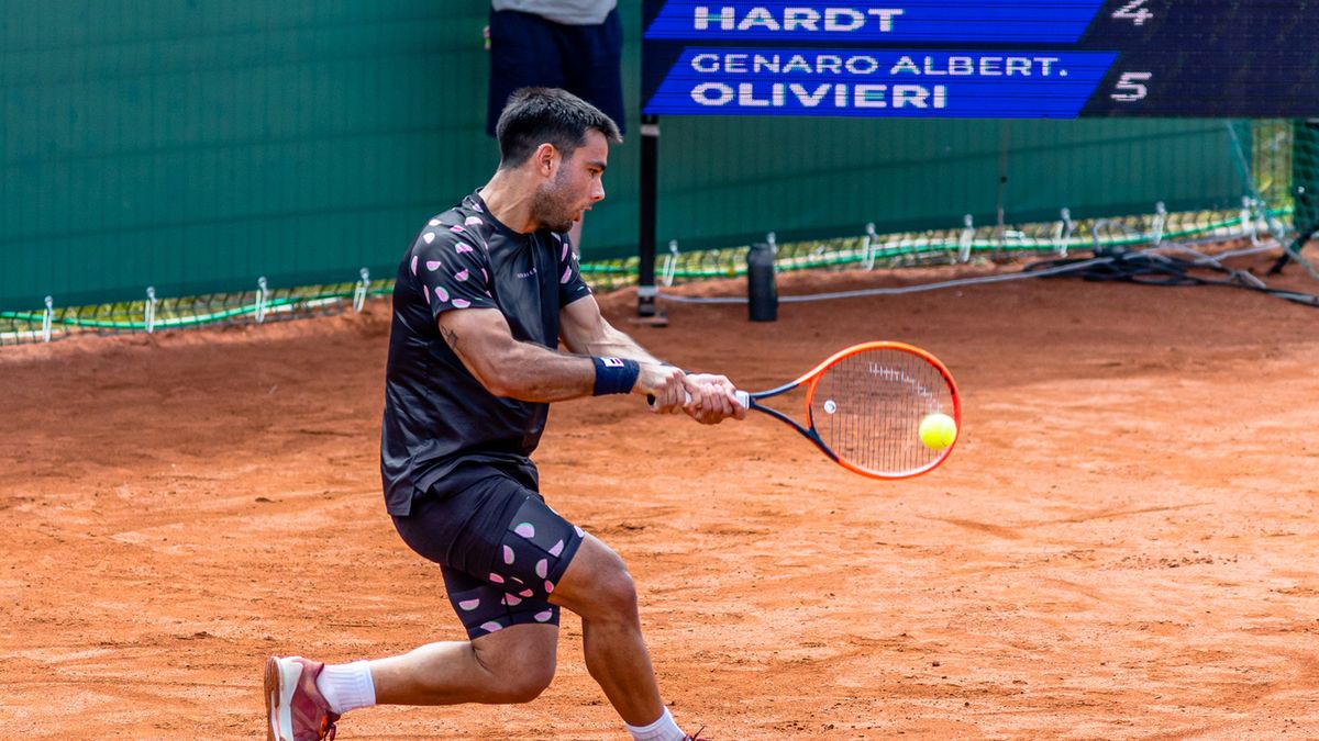 Materiały prasowe / Enea Poznań Open / Genaro Alberto Olivieri w turnieju Enea Poznań Open 2024