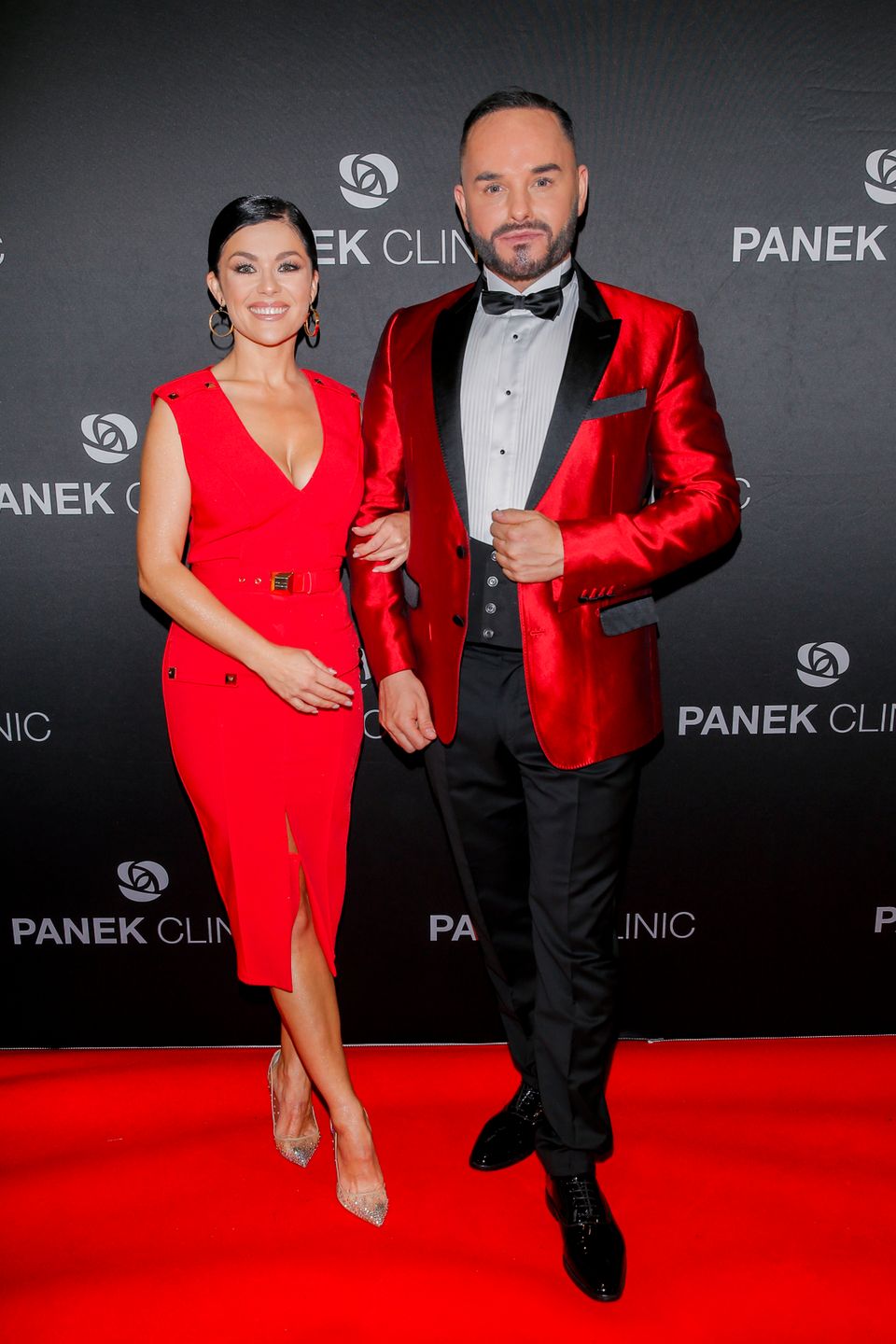 Katarzyna Cichopek, Maciej Panek - urodziny Panek Clinic