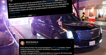 Słowa Bidena podzieliły Polaków. "Przemówienie kapiszon"