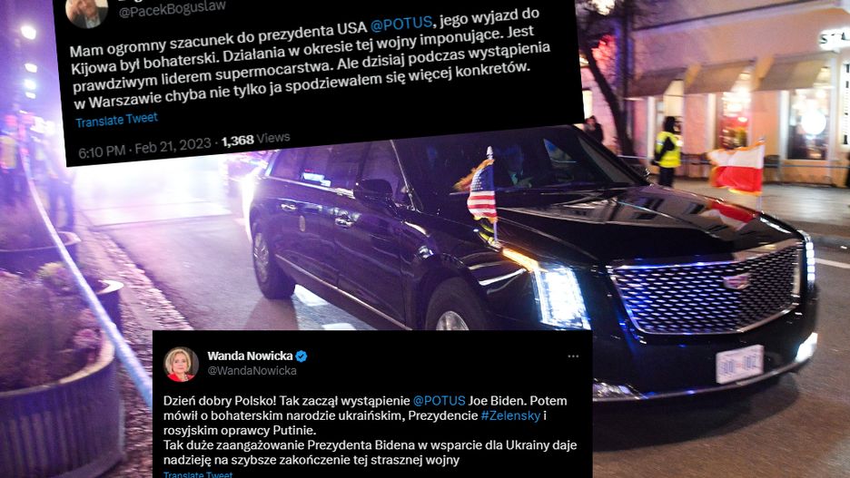 Amerykański prezydent wygłosił przemówienie na Zamku Królewskim w Warszawie