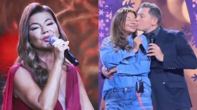 Edyta Górniak flirtuje z Rafałem Brzozowskim na scenie 