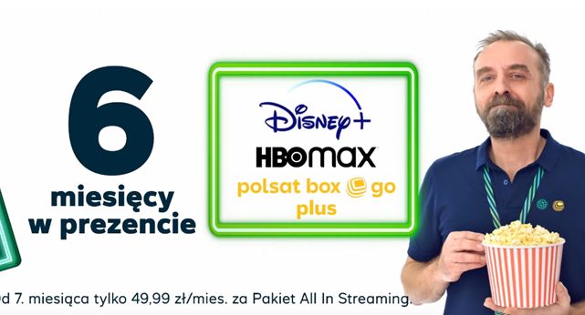 Plus reklamuje pakiet streamingów