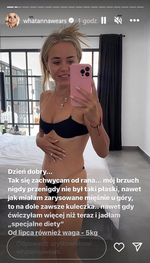 Anna Skura podzieliła się z internautami swoją szczuplejszą wersją