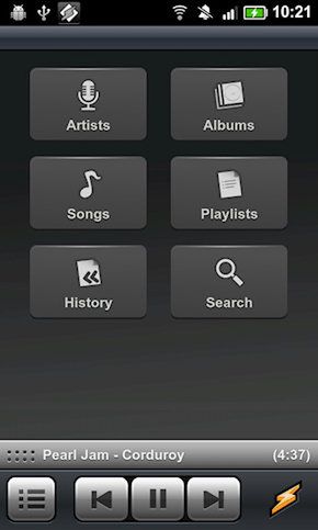 Winamp dla Androida w Android Markecie 1