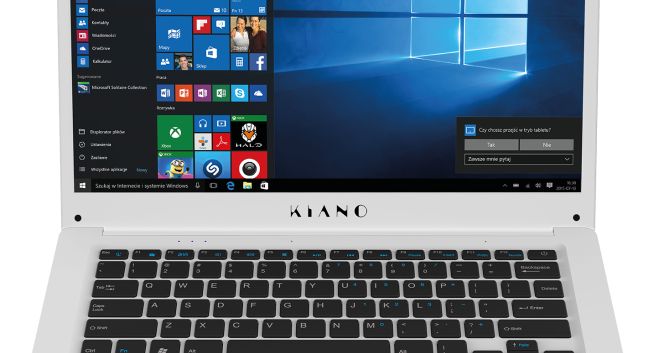 SlimNote 14.2 - nowy laptop Kiano za 899 zł