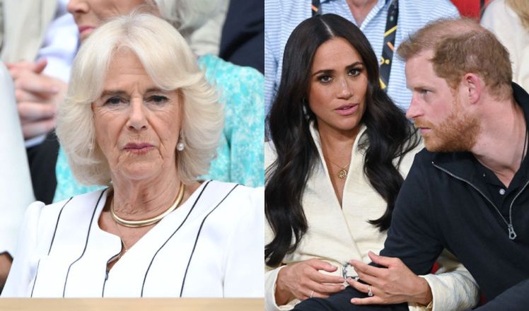 Wyciekło, co królowa Camilla miała powiedzieć o synu księcia Harry'ego i Meghan Markle!