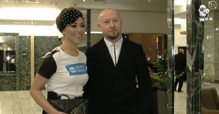Kukulska z mężem "na ściance"