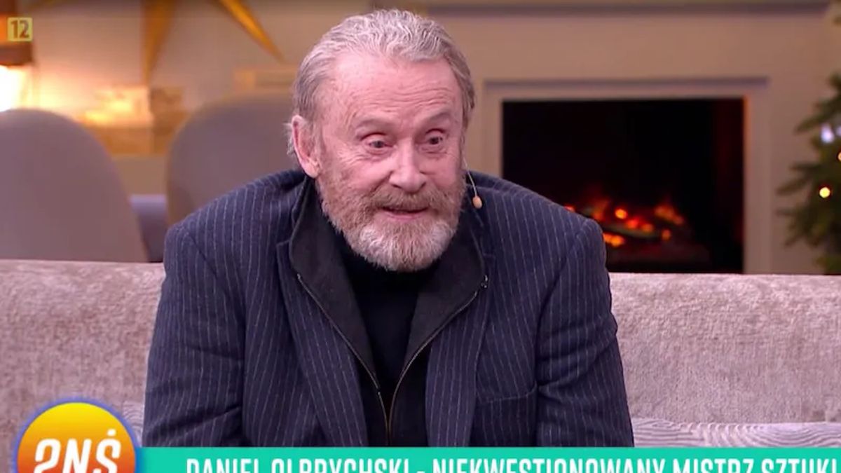 Daniel Olbrychski pojawił się we wtorek na Woronicza po prawie 8 latach nieobecności na antenie TVP