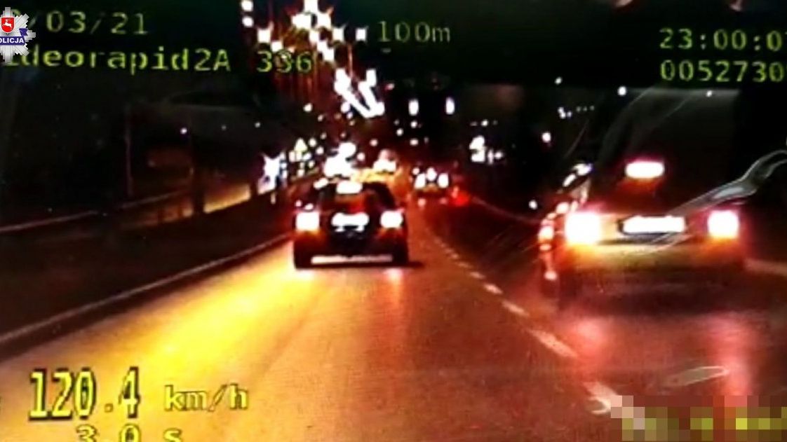 Policjanci grupy SPEED zatrzymali piratów drogowych | fot. KMP Lublin