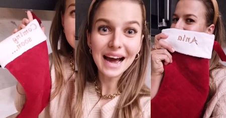Anna Lewandowska komentuje plotki o trzeciej ciąży, zdradzając tajemnicę świątecznej skarpety