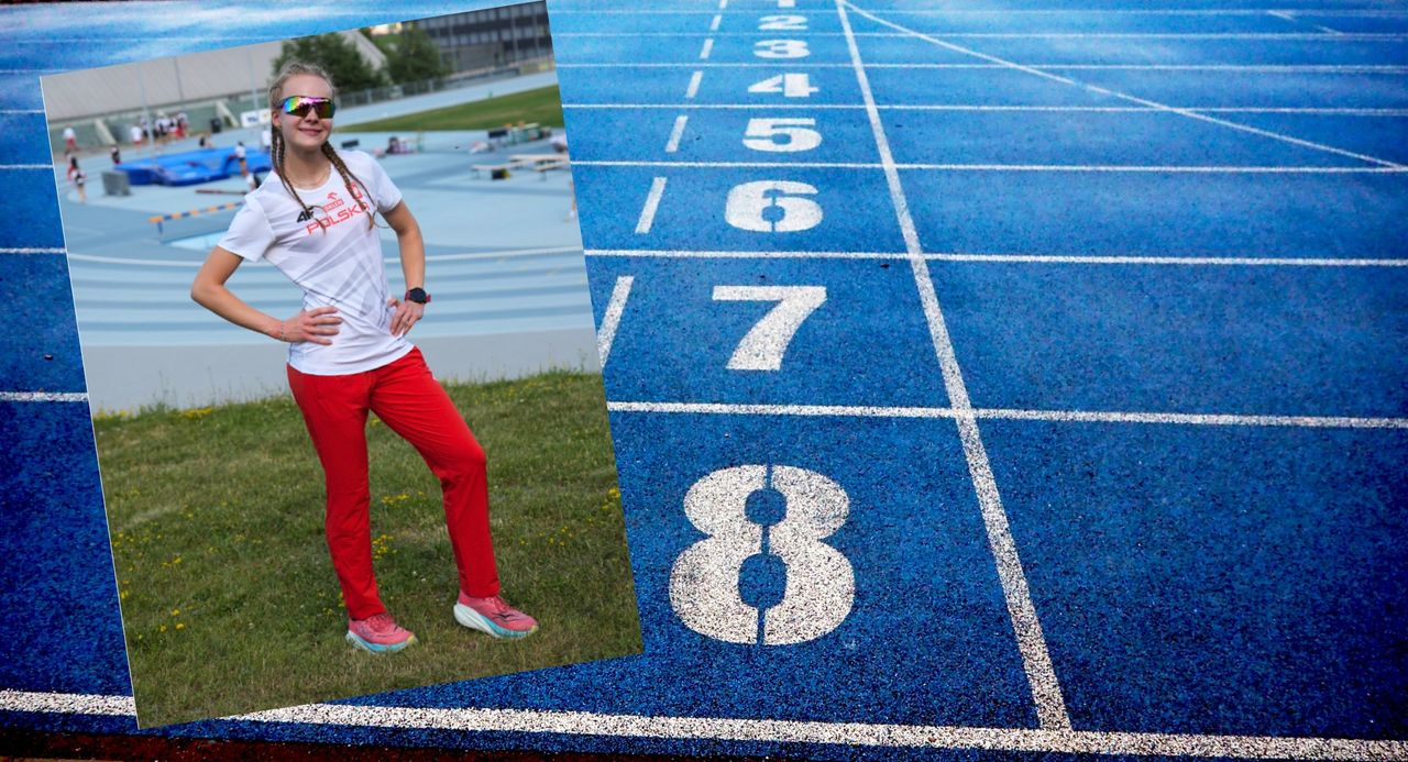 Aleksandra Przybylska z UKS 20 Poznań w reprezentacji Polski U18 – wielki sukces młodej lekkoatletki z Poznania