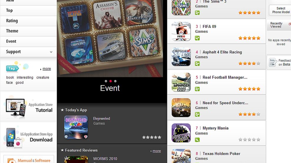 LG Application Store w Polsce do końca 2010 1