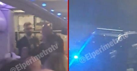 Dantejskie sceny w samolocie. Pilot musiał awaryjnie lądować