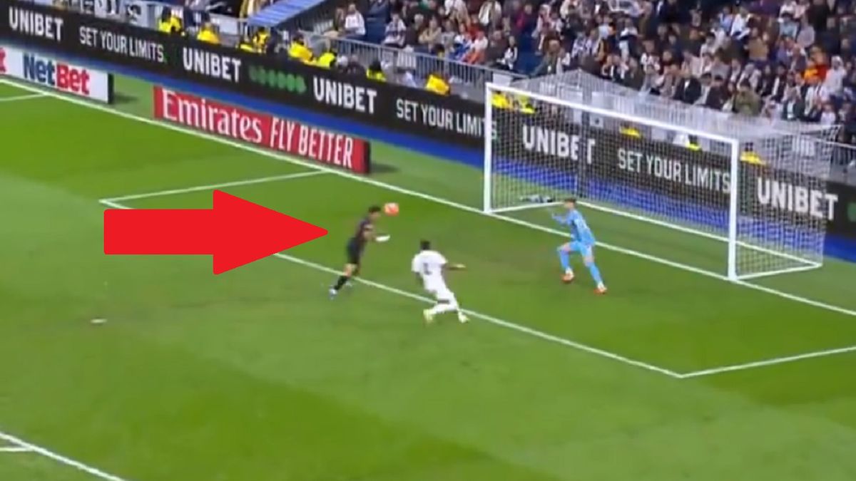 Twitter / Screen / Canal+Sport / Na zdjęciu: Real Madryt sensacyjnie przegrał z Valencią 1:2